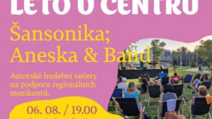 Léto v centru: autorské hudební večery - Šansonika Aneska & Band - Výstaviště Černá louka 